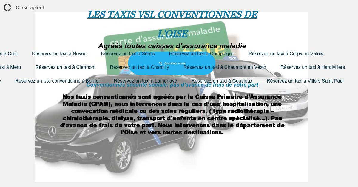 Taxi VSL à réserver pour la sortie d'une hospitalisation à Salon-de-Provence